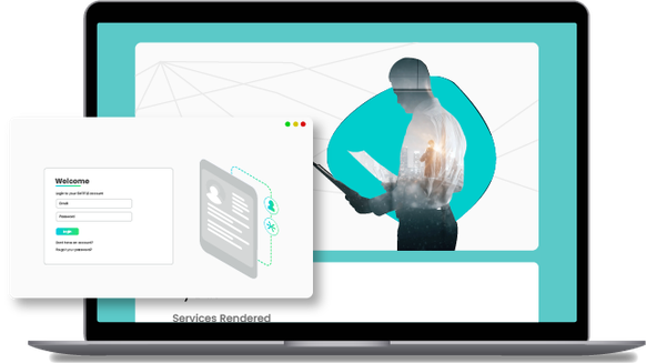 Swittle portal on a laptop